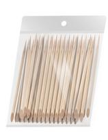 Kosmeda priemonės mediniai nagų odelių pagaliukai 11.5cm 100vnt