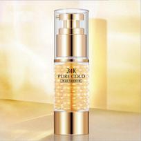 24K aukso balinamasis ir senėjimą stabdantis ikrų akių serumas nuo raukšlių šalinamasis tamsių ratų paakių kremas 35ml