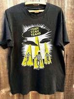 Vintažiniai Yeah Yeah Yeahs turo koncertiniai trumparankoviai juodos spalvos marškinėliai Vyrams Moterims Unisex T-shirt L