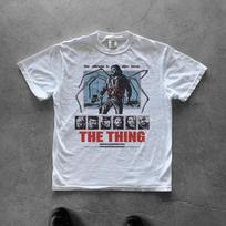 The Things Sci-Fi siaubo filmo vintažiniai retro trumparankoviai balti marškinėliai VK01959 Unisex T-shirt XXL