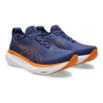 ASICS Gel Nimbus 25 Gili jūra Ryškiai oranžinė 1011B547-403 EU 39.5 tamsi/ryškiai oranžinė spalva