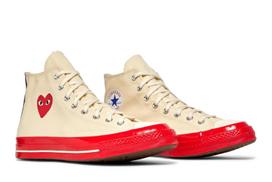 Converse Comme des Garçons Play x Chuck 70 High Pristine Red A01794C 35