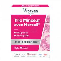 Maisto papildas VITAVEA TRIO MINCEUR su MOROSIL® Riebalų deginimui N20