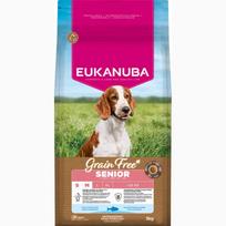 Eukanuba Dog Senior Small & Medium Grain Free Ocean Fish 3 kg | 113672 | 8710255206745