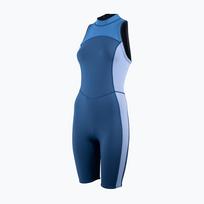 Moteriškas vientisas maudymosi kostiumėlis ZONE3 Yulex Kneeskin multi blue/white
