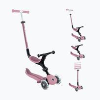 Vaikiškas triratis paspirtukas Globber Go.Up Active Ecologic Lights berry
