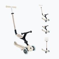 Vaikiškas triratis paspirtukas Globber Go.Up Active Ecologic Lights coconut