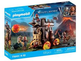 Figures set Novelmore 71643 Battle wagon with fire cannon