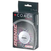 Stalo teniso kamuoliukai DONIC P40+ Coach, 6 vnt.