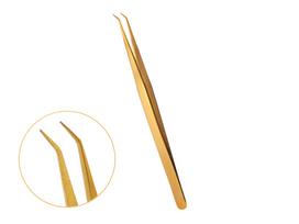 LENA LASHES Professional 40° lenktas pincetas 016