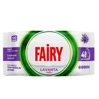 Drėgnos servetėlės "Fairy" levandų kvapo 100vnt