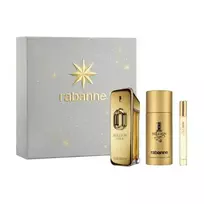 Rabanne Million Gold intensyvus kvepalų vanduo purškiklis, 100 ml, 3 vnt. rinkinys