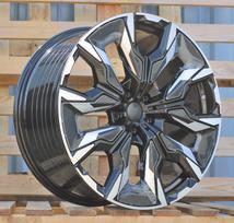 Ratlankis RACINGLINE A5915 R20x10 5x112 ET 46 CB 66.6 (Black Polished) (850 kg)