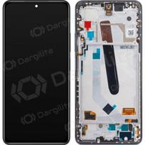 Xiaomi Poco F3, Mi 11i, Mi 11X, Mi 11X Pro ekranas (juodas) (su rėmeliu) (originalus)