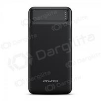 Išorinė baterija Power Bank Awei P6K 5V/2.1A 20000mAh juoda