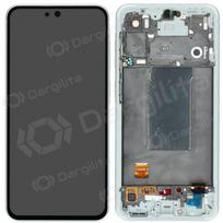 Samsung Galaxy A56 ekranas (pilkas) (su rėmeliu) (refurbished)