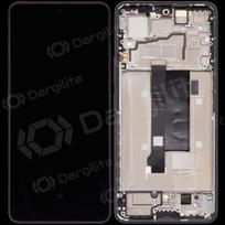 Xiaomi Redmi Note 13 Pro 5G ekranas (juodas) (su rėmeliu) (originalus)