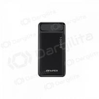 Išorinė baterija (Power Bank) Awei P5K 10000 mAh 5 V / 2.1 A, juoda