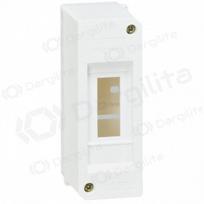 Plastikinis virštinkinis skydelis 2 mod. Legrand 001356 (be durelių)