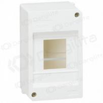 Plastikinis virštinkinis skydelis 4 mod. Legrand 001357 (be durelių)