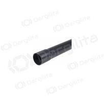 PVC vamzdis juodas 20mm su išplatintu galu 3m (20)