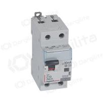 Srovės nuotekio relė su automatiniu jungikliu Legrand 411048 (C, 10A, 2P, 30mA, 230V)