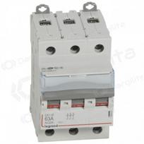 Automatinis jungiklis MCB RX3 Legrand 419241 (63A, 3P, 230V, 6kA)