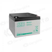 Akumuliatorius (AGM) SSB SBL (26Ah, 12V, F13 M5, VRLA)