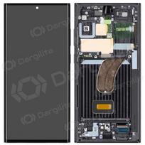 Samsung Galaxy S23 Ultra ekranas (juodas) (su rėmeliu) (OLED)