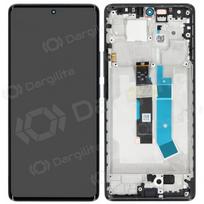 Xiaomi Redmi Note 14 Pro 4G ekranas (juodas) (su rėmeliu) (originalus)