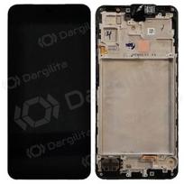 Samsung Galaxy A17 5G ekranas (juodas) (su rėmeliu) (originalus)