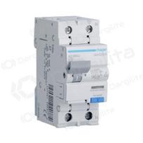 Srovės nuotėkio relė su automatiniu jungikliu Hager AD960J (2P, 10A, A tipo, 30mA, 230V)
