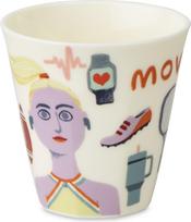 Koziol Puodelis Nora Cup M Sisters Move 300 ml