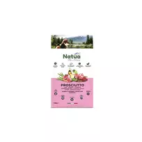 Natua Dry Sterilized Cat Ham – sausas, begrūdis pašaras sterilizuotoms katėms su kiauliena, 1,5 kg
