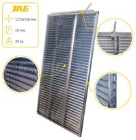 JAG05-0044 Apatinis cinkuotas žalūzinis sietas, lamelė 10 mm JAG PREMIUM