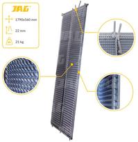 JAG05-0054 Viršutinis cinkuotas 3D žaliuzinis sietas, lamelė 22 mm JAG PREMIUM