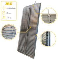 JAG05-0047 Žaliuzinis sietas (apatinis, cinkuotas, lamelė 10 mm) JAG Premium