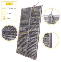 JAG05-0062/1 Viršutinis cinkuotas žaliuzinis sietas, lamelė-22mm JAG PREMIUM
