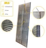 JAG05-0432 Apatinis žaliuzinis sietas, cinkuotas, lamelė 10 mm JAG PREMIUM