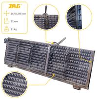 JAG05-0063 Žalūzinis cinkuotas galinis sietas, lamelė-22mm JAG PREMIUM