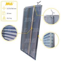 JAG05-0304 Cinkuotas žaliuzinis sietas, apatinis, lamelė 10 mm JAG PREMIUM