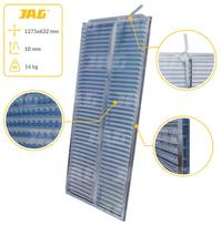 JAG05-0154 Apatinis cinkuotas žalūzinis sietas, lamelė 10 mm JAG PREMIUM