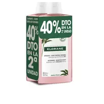 „Klorane“ dvigubas šaknių šampūnas 2 x 400 ml