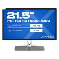 JAPANNEXT FHD Touchscreen Monitor 54,61cm (21,5) 1920x1080 Pixel,IPS Panel, 8 ms, 75 Hz, AMD FreeSync, HDMI, Touch (JN-IPS2152FHDR-C65W-FLD-T)