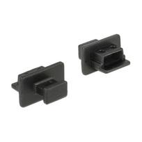 DeLOCK Dust Cover for USB 2.0 Type Mini-B Female - Schutzumschlag - Schwarz (Packung mit 10)