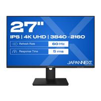 JAPANNEXT JN-IPS270UHD60F 16 9 HDMI/DP UHD - Flachbildschirm (TFT/LCD)