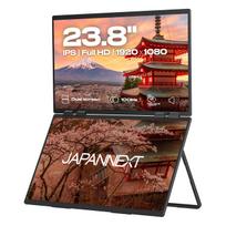 JAPANNEXT 60.5 cm JN-DMD-IPS238F-C4 Dual Monitor M-Touch FHD