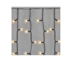 LED lauko girlianda 100xLED/1x2m IP44 šiltai balta