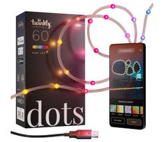 Twinkly TWD060STP-T - reguliuojama RGB LED girlianda DOTS, 60 LED, 7 m, USB, Wi-Fi