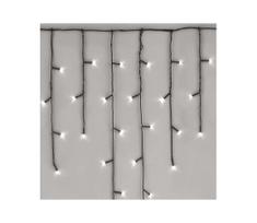 LED lauko girlianda 100xLED/2,5x0,9m IP44 šaltai balta